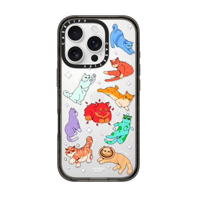 Mozza x CASETiFY iPhone 16 Pro Case Cat,Animal ブラック インパクトケース Cativerse Solar System Mother's Day Mozza x CASETiFY iPhone 16 Pro Case Cat,Animal ブラック インパクトケース Cativerse Solar System Mother's Day