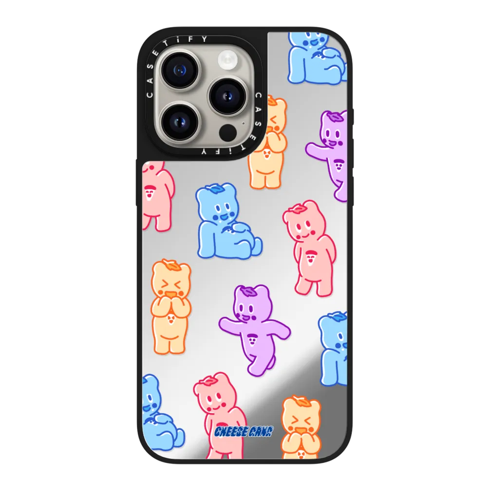 Mirror iPhone 15 Pro Max Case MagSafe Compatible - Relax, Take it Cheesy