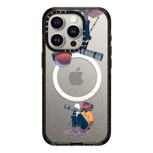 Mozza x CASETiFY iPhone 15 Pro ケース Space,Cartoon ブラック インパクトケース MagSafe対応 Space Holic Back to School Mozza x CASETiFY iPhone 15 Pro ケース Space,Cartoon ブラック インパクトケース MagSafe対応 Space Holic Back to School