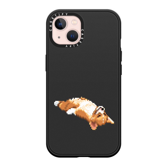 Fatbeard x CASETiFY iPhone 13 ケース マットブラック インパクトケース MagSafe対応 My Design #104