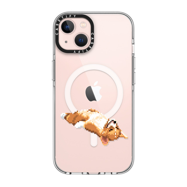 Fatbeard x CASETiFY iPhone 13 ケース クリア クリア ケース MagSafe対応 My Design #104