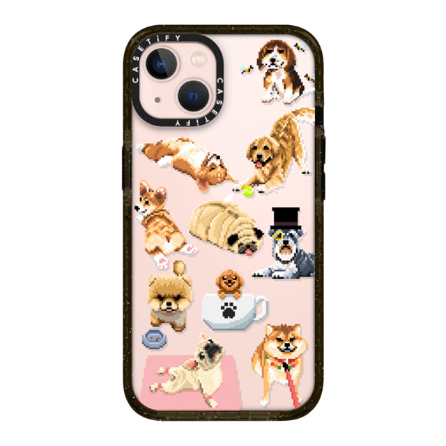 Fatbeard x CASETiFY iPhone 13 ケース ブラック インパクトケース Celebrating International Dog Day!