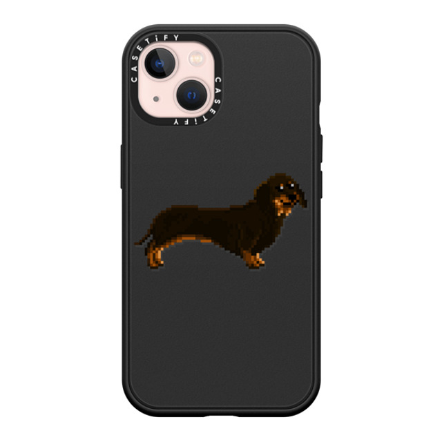 Fatbeard x CASETiFY iPhone 13 ケース マットブラック インパクトケース MagSafe対応 Wiener on the Move