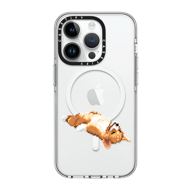 Fatbeard x CASETiFY iPhone 14 Pro ケース クリア クリア ケース MagSafe対応 My Design #104