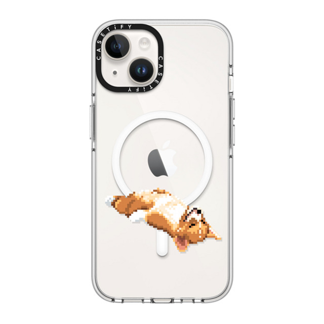 Fatbeard x CASETiFY iPhone 14 ケース クリア クリア ケース MagSafe対応 My Design #104