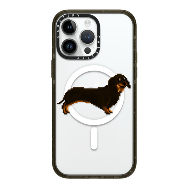 Fatbeard x CASETiFY iPhone 14 Pro Max ケース ブラック インパクトケース MagSafe対応 Wiener on the Move