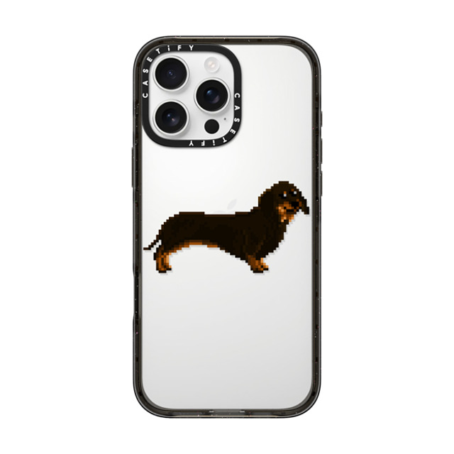 Fatbeard x CASETiFY iPhone 16 Pro Max ケース ブラック インパクトケース Wiener on the Move