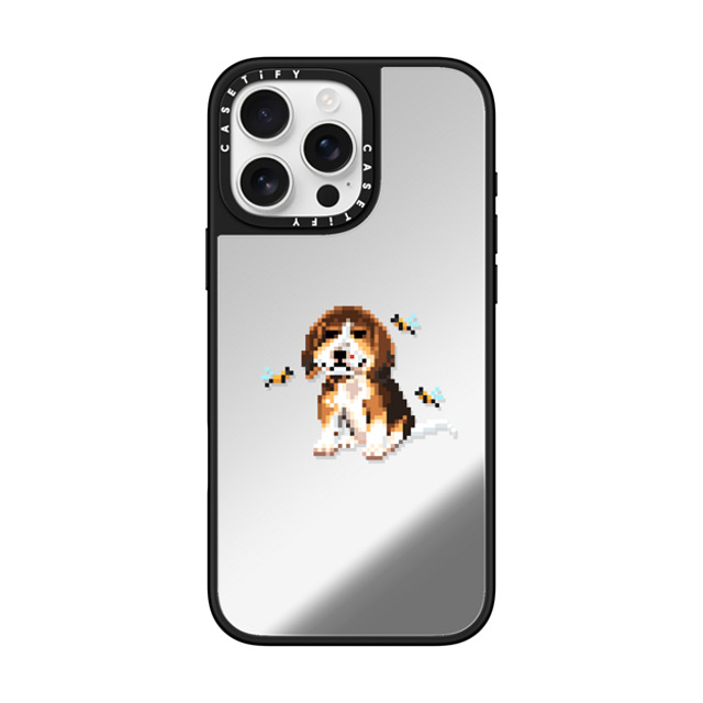 Fatbeard x CASETiFY iPhone 16 Pro Max ケース Silver on Black ミラーケース MagSafe対応 I did an oopsie Father's Day Fatbeard x CASETiFY iPhone 16 Pro Max ケース Silver on Black ミラーケース MagSafe対応 I did an oopsie Father's Day