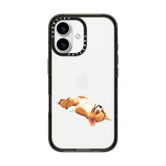 Fatbeard x CASETiFY iPhone 16 ケース ブラック インパクトケース My Design #104