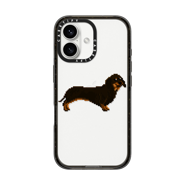 Fatbeard x CASETiFY iPhone 16 ケース ブラック インパクトケース Wiener on the Move