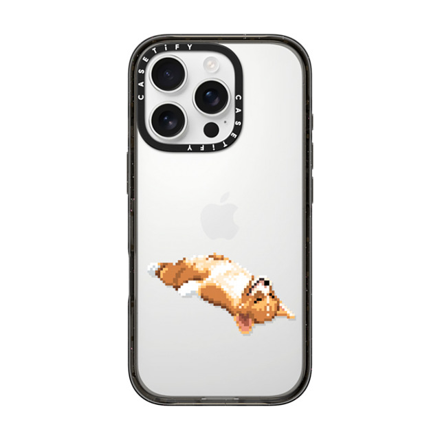 Fatbeard x CASETiFY iPhone 16 Pro ケース ブラック インパクトケース My Design #104