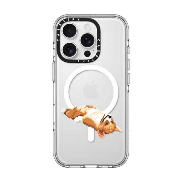 Fatbeard x CASETiFY iPhone 16 Pro ケース クリア クリア ケース MagSafe対応 My Design #104