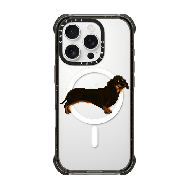 Fatbeard x CASETiFY iPhone 16 Pro Case Black ウルトラ インパクトケース MagSafe 対応 Wiener on the Move Fatbeard x CASETiFY iPhone 16 Pro Case Black ウルトラ インパクトケース MagSafe 対応 Wiener on the Move