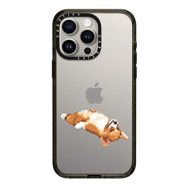 Fatbeard x CASETiFY iPhone 15 Pro Max ケース ブラック インパクトケース My Design #104