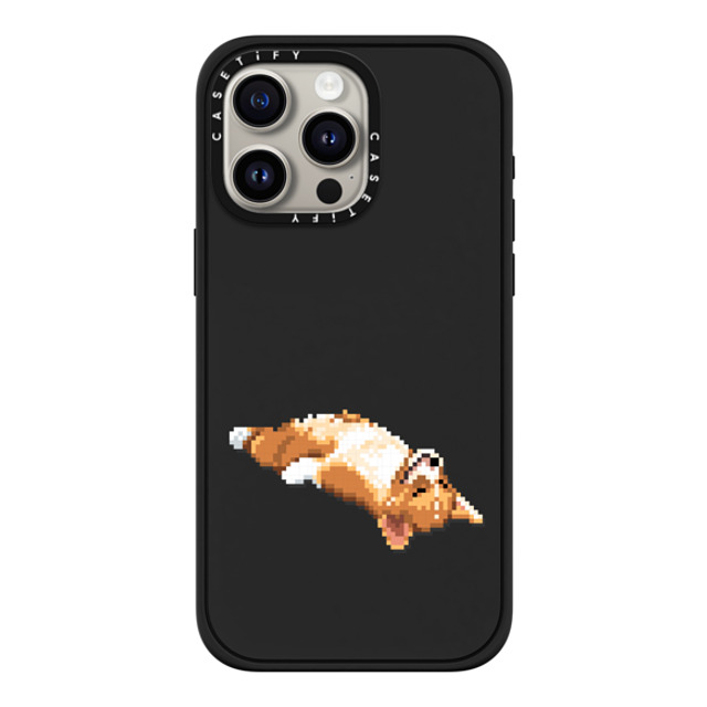 Fatbeard x CASETiFY iPhone 15 Pro Max ケース マットブラック インパクトケース MagSafe対応 My Design #104