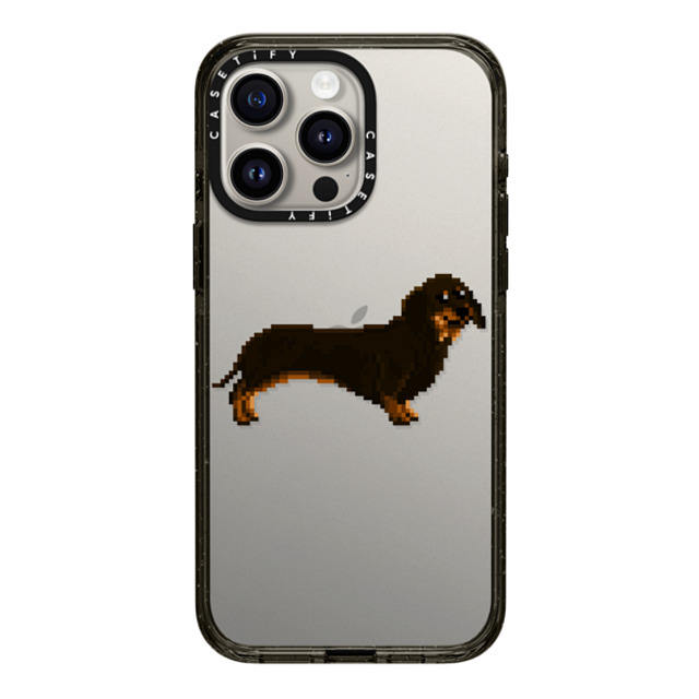 Fatbeard x CASETiFY iPhone 15 Pro Max ケース ブラック インパクトケース Wiener on the Move