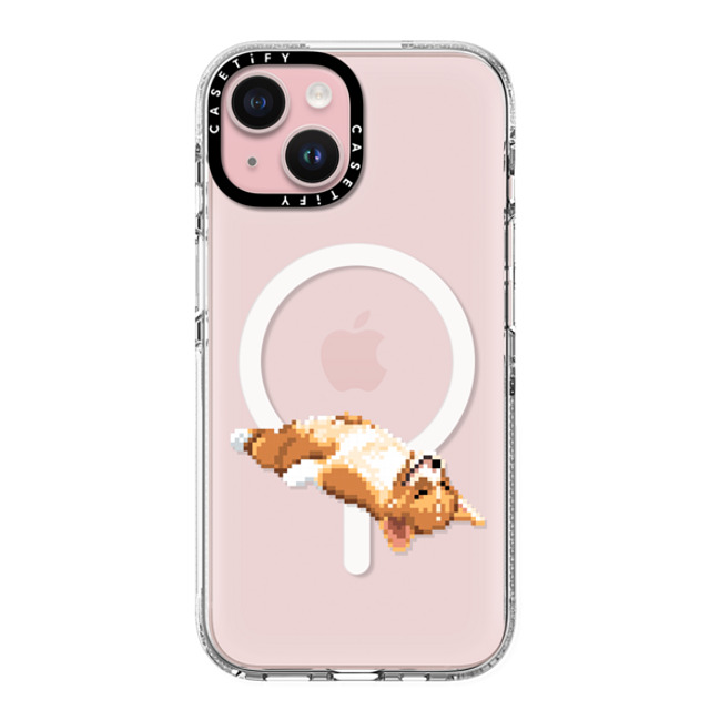 Fatbeard x CASETiFY iPhone 15 ケース クリア クリア ケース MagSafe対応 My Design #104