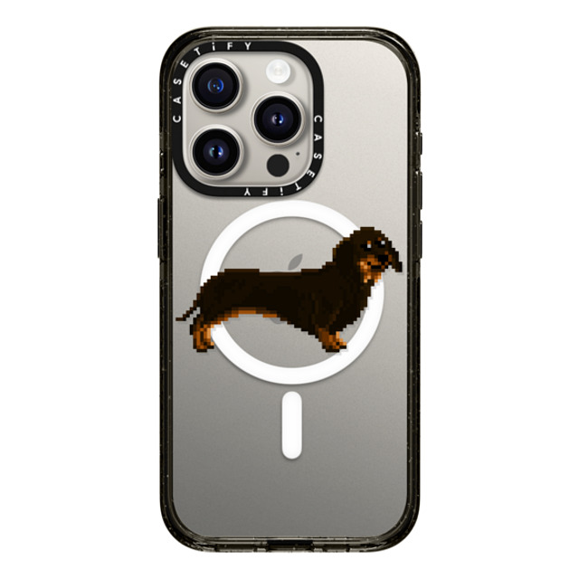 Fatbeard x CASETiFY iPhone 15 Pro ケース ブラック インパクトケース MagSafe対応 Wiener on the Move