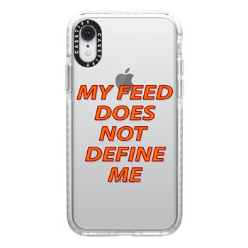 Impact iPhone XR Case - My feed does not define me 2