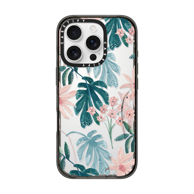 designlovefest x CASETiFY iPhone 16 Pro ケース Summer,Nature ブラック インパクトケース Summer Back to School designlovefest x CASETiFY iPhone 16 Pro ケース Summer,Nature ブラック インパクトケース Summer Back to School