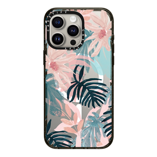 designlovefest x CASETiFY iPhone 15 Pro Max Case Floral,Fine Art Black Impact Case MagSafe Compatible Pink Spring Back to School designlovefest x CASETiFY iPhone 15 Pro Max Case Floral,Fine Art Black Impact Case MagSafe Compatible Pink Spring Back to School