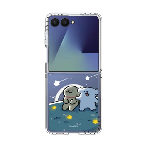 Galaxy Z Flip7 - Maltese Shooting Star Case