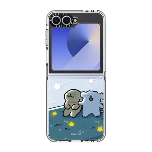 Galaxy Z Flip6 - Maltese Shooting Star Case