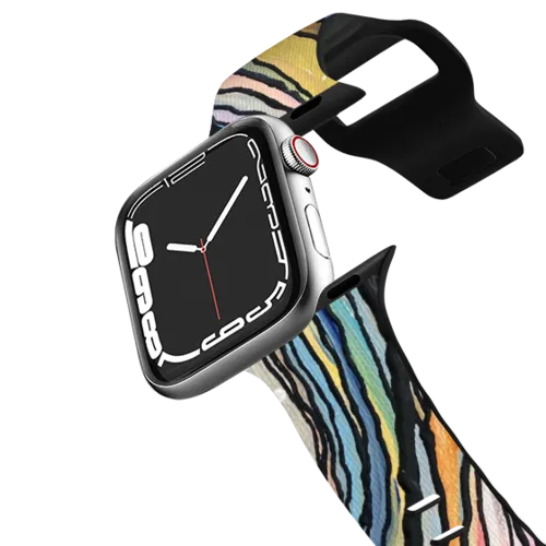 Apple Watch Series 7-9 (45mm) - Waikiki Sunset Iwatch band by Ann Upton