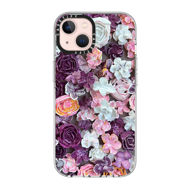 Ann Upton Art x CASETiFY iPhone 13 ケース クリア クリア ケース MagSafe対応 In Bloom by Ann Upton Art