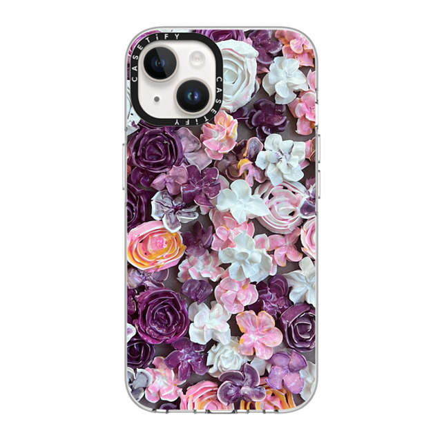 Ann Upton Art x CASETiFY iPhone 14 ケース クリア クリア ケース MagSafe対応 In Bloom by Ann Upton Art