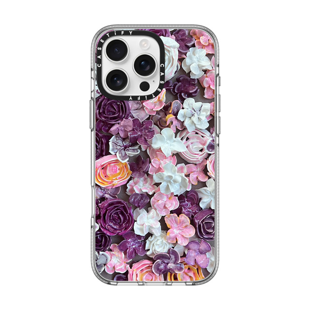 Ann Upton Art x CASETiFY iPhone 16 Pro Max ケース クリア クリア ケース MagSafe対応 In Bloom by Ann Upton Art