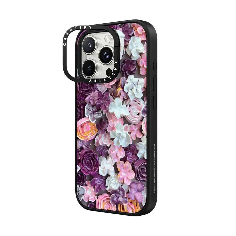 Impact Ring Stand iPhone 16 Pro Max Case MagSafe Compatible - In Bloom by Ann Upton Art