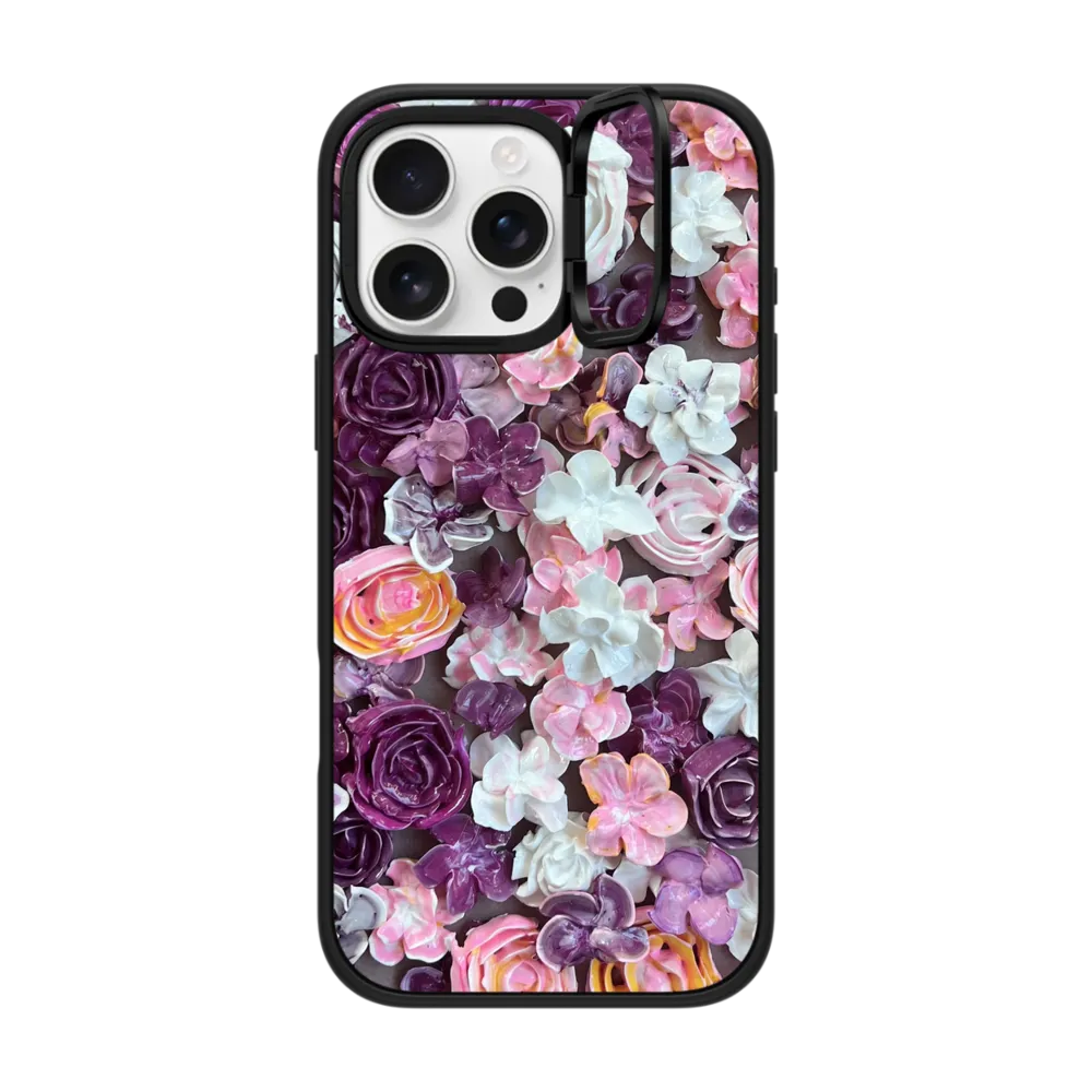 Impact Ring Stand iPhone 16 Pro Max Case MagSafe Compatible - In Bloom by Ann Upton Art