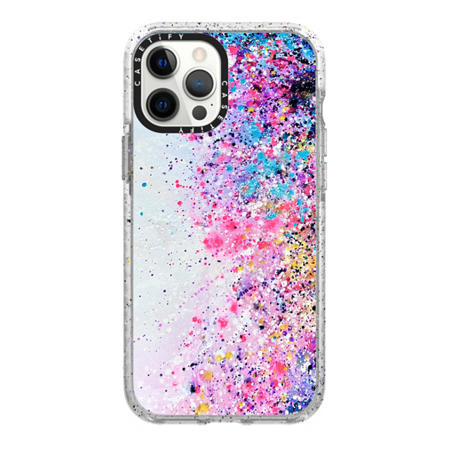 Ann Upton Art x CASETiFY iPhone 12 Pro Max ケース フロスト インパクトケース Confetti Sprinkles