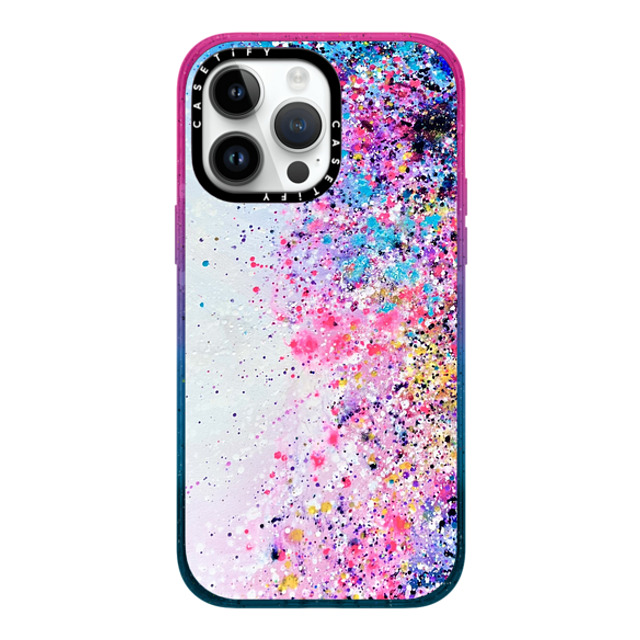 Ann Upton Art x CASETiFY iPhone 14 Pro Max ケース Cotton Candy インパクトケース MagSafe対応 Confetti Sprinkles