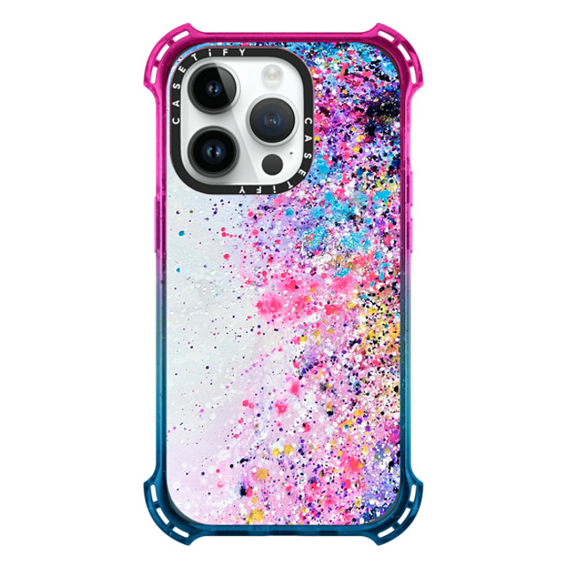 Ann Upton Art x CASETiFY iPhone 14 Pro ケース Cotton Candy バウンスケース Confetti Sprinkles