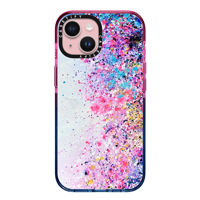 Ann Upton Art x CASETiFY iPhone 15 ケース Cotton Candy インパクトケース Confetti Sprinkles