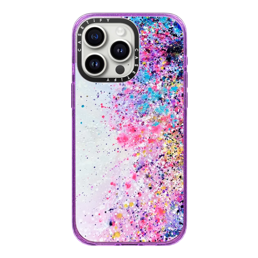 Impact iPhone 15 Pro Max Case MagSafe Compatible - Confetti Sprinkles