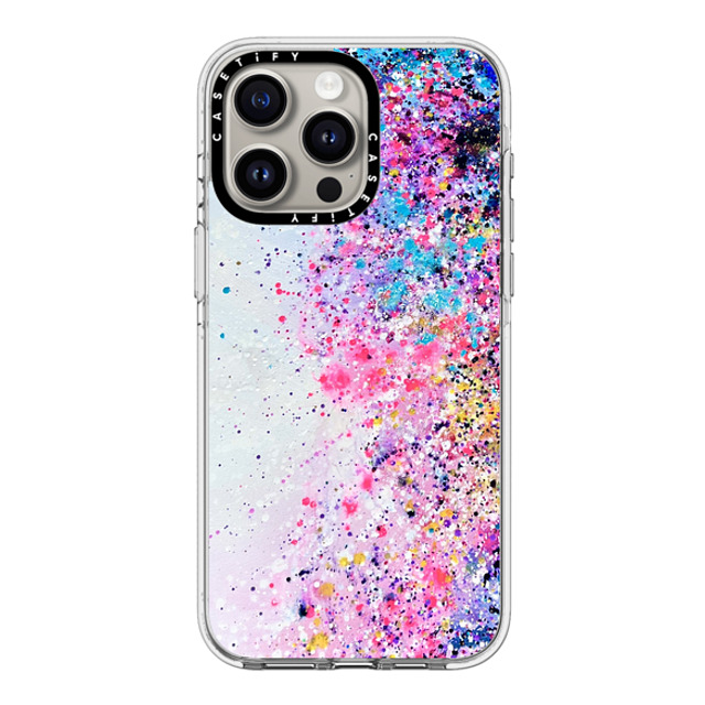 Ann Upton Art x CASETiFY iPhone 15 Pro Max ケース クリア クリア ケース MagSafe対応 Confetti Sprinkles