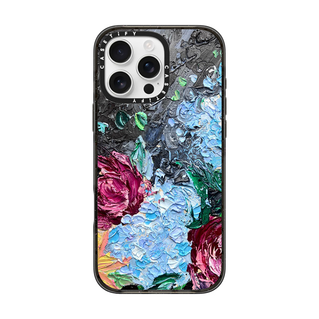 Ann Upton Art x CASETiFY iPhone 16 Pro Max Case Floral,Nature Black インパクトケース Speak Love Mother's Day Ann Upton Art x CASETiFY iPhone 16 Pro Max Case Floral,Nature Black インパクトケース Speak Love Mother's Day
