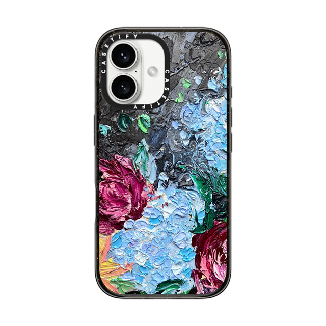 Ann Upton Art x CASETiFY iPhone 16 Case Floral,Nature Black Impact Case MagSafe Compatible Speak Love Mother's Day Ann Upton Art x CASETiFY iPhone 16 Case Floral,Nature Black Impact Case MagSafe Compatible Speak Love Mother's Day