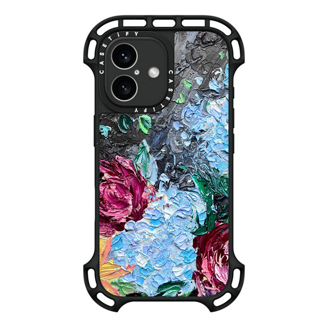 Ann Upton Art x CASETiFY iPhone 16 Case Black ウルトラ バウンスケース MagSafe対応 Speak Love Ann Upton Art x CASETiFY iPhone 16 Case Black ウルトラ バウンスケース MagSafe対応 Speak Love