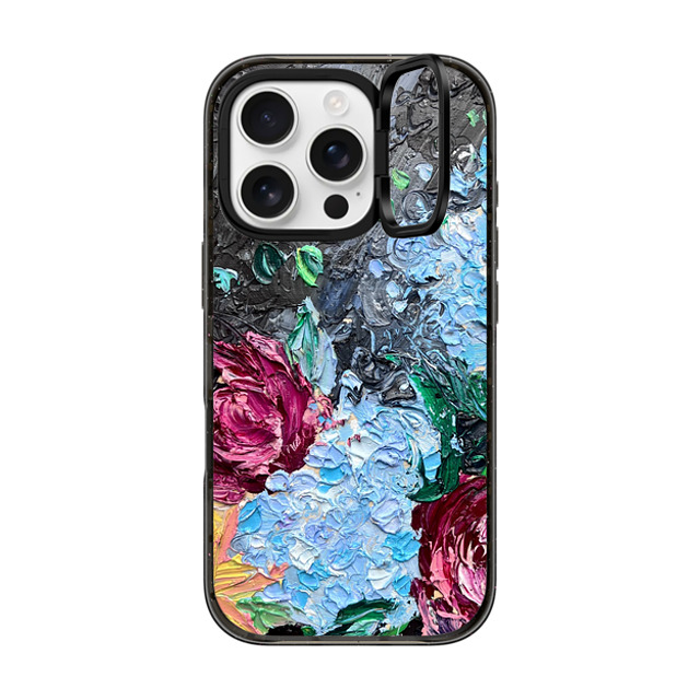 Ann Upton Art x CASETiFY iPhone 16 Pro Case Floral,Nature Black インパクトリングスタンドケース MagSafe対応 Speak Love Mother's Day Ann Upton Art x CASETiFY iPhone 16 Pro Case Floral,Nature Black インパクトリングスタンドケース MagSafe対応 Speak Love Mother's Day