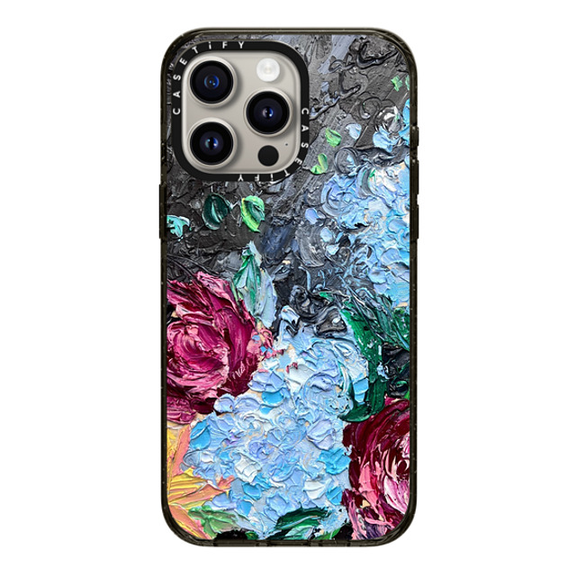 Ann Upton Art x CASETiFY iPhone 15 Pro Max Case Floral,Nature Black Impact Case MagSafe Compatible Speak Love Back to School Ann Upton Art x CASETiFY iPhone 15 Pro Max Case Floral,Nature Black Impact Case MagSafe Compatible Speak Love Back to School