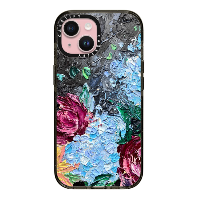 Ann Upton Art x CASETiFY iPhone 15 Case Floral,Nature Black Impact Case MagSafe Compatible Speak Love Mother's Day Ann Upton Art x CASETiFY iPhone 15 Case Floral,Nature Black Impact Case MagSafe Compatible Speak Love Mother's Day