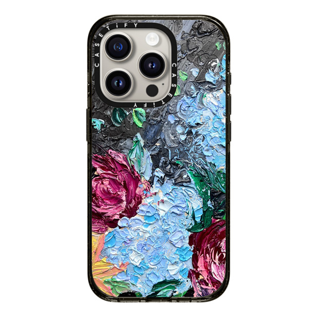 Ann Upton Art x CASETiFY iPhone 15 Pro Case Floral,Nature Black Impact Case MagSafe Compatible Speak Love Back to School Ann Upton Art x CASETiFY iPhone 15 Pro Case Floral,Nature Black Impact Case MagSafe Compatible Speak Love Back to School