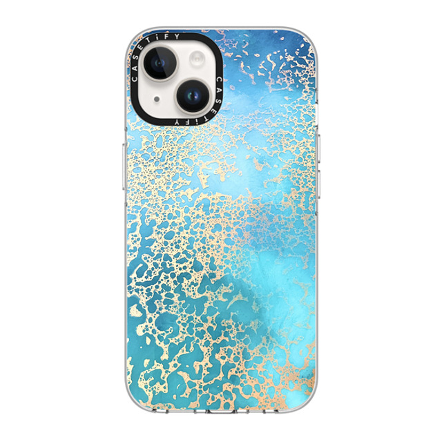 Ann Upton Art x CASETiFY iPhone 14 Case Clear Clear Case MagSafe Compatible Coral Coast Ann Upton Art x CASETiFY iPhone 14 Case Clear Clear Case MagSafe Compatible Coral Coast