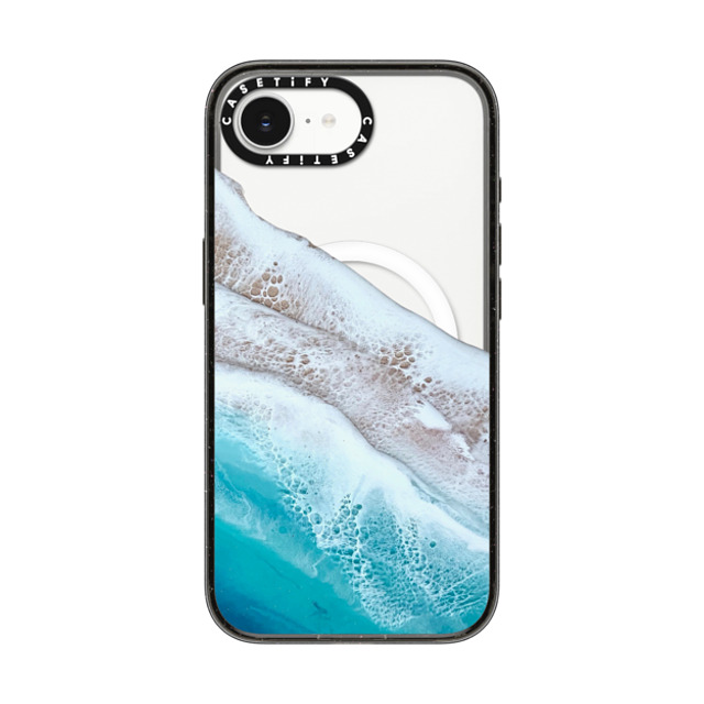 Ann Upton Art x CASETiFY iPhone 16e ケース Summer,Ocean ブラック インパクトケース MagSafe対応 Bahama Beach Transparent Iphone Case By Ann Upton Back to School Ann Upton Art x CASETiFY iPhone 16e ケース Summer,Ocean ブラック インパクトケース MagSafe対応 Bahama Beach Transparent Iphone Case By Ann Upton Back to School