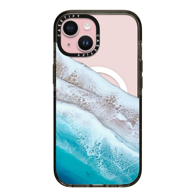 Ann Upton Art x CASETiFY iPhone 15 ケース Summer,Ocean ブラック インパクトケース MagSafe対応 Bahama Beach Transparent Iphone Case By Ann Upton Back to School Ann Upton Art x CASETiFY iPhone 15 ケース Summer,Ocean ブラック インパクトケース MagSafe対応 Bahama Beach Transparent Iphone Case By Ann Upton Back to School
