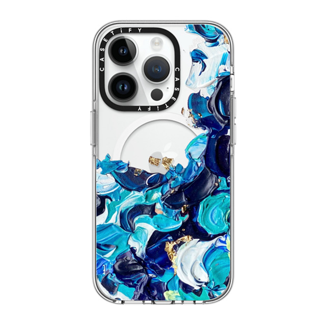 Ann Upton Art x CASETiFY iPhone 14 Pro ケース クリア クリア ケース MagSafe対応 Frosted Android Case by Ann Upton